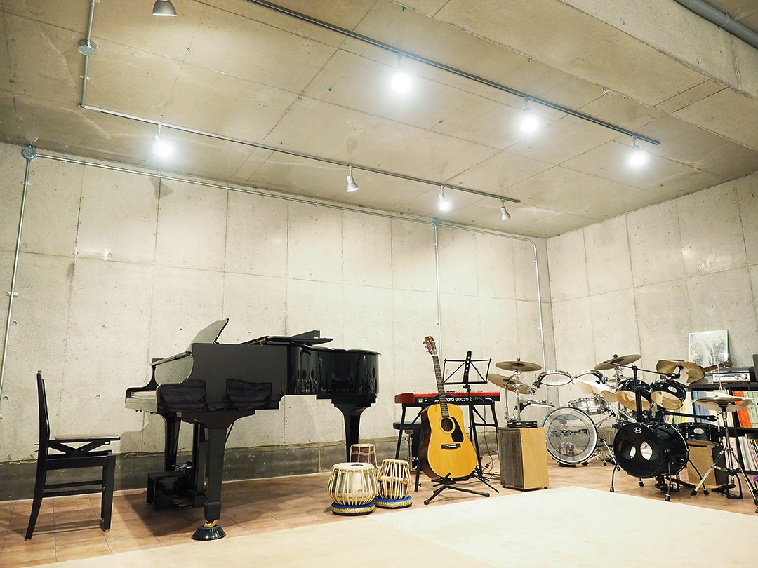 教室の写真、レッスン室